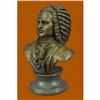 Image 2 : 14 Bronze ART Johann Sebastian Bach The father of music head statue Sculpture