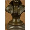 Image 5 : Elegant Original Signed by Milo Bronze Marble Statue Nude Female Bust Sculpture
