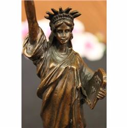 Original Vienna Bronze Statue of Liberty New York Landmark Sculpture Home Decor