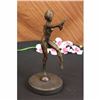 Image 3 : Signed Chiparus Romanian Artist Clown Dancer Bronze Sculpture