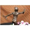 Image 4 : Signed Chiparus Romanian Artist Clown Dancer Bronze Sculpture