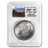 Image 1 : 1878 7 TF Rev of 79 RARE Stage Coach Series Morgan Silver Dollar BU PCGS