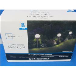 Solar lights 8 pack 14" high new