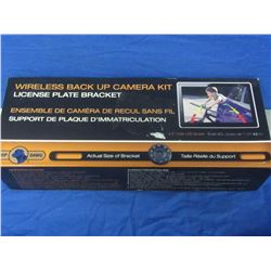 Wireless back up camera kit
