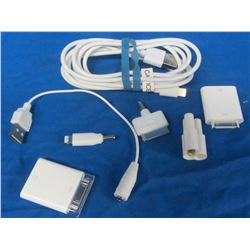 Bundle of I-Phone charge cables
