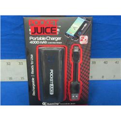 New Pocket Juice portable charger