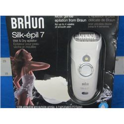 New Braun silk epil 7 Epilator