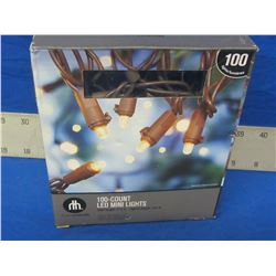 New 100 Led string lights clear