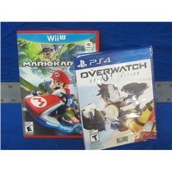 2 new games 1 ps4 / 1 Wii