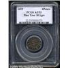 Image 1 : 1652 6PENCE Pine Tree Sixpence AU53 PCGS.