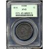 Image 1 : 1814 1C Crosslet 4 XF45 PCGS.