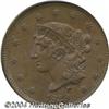 Image 1 : 1839 1C Booby Head MS65 Brown PCGS.