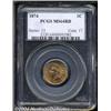 Image 1 : 1874 1C MS64 Red PCGS.