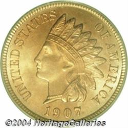 1907 1C MS67 Red PCGS.