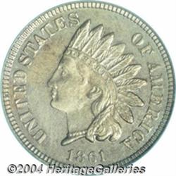 1861 1C PR64 PCGS.