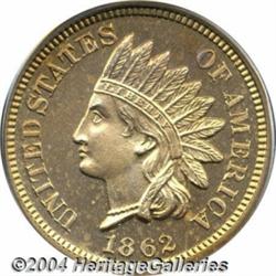 1862 1C PR64 Cameo PCGS.