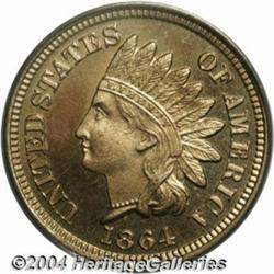 1864 1C Copper Nickel PR66 Cameo PCGS.