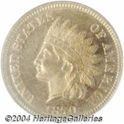 1870 1C PR65 Red PCGS.