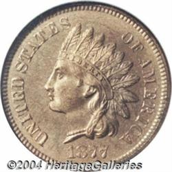 1877 1C PR65 Red NGC.