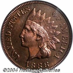 1888 1C PR65 Red PCGS.