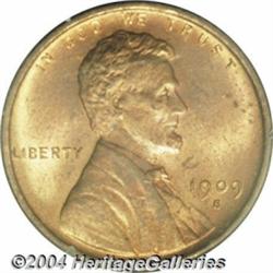 1909-S VDB 1C MS64 Red PCGS.