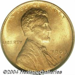 1909-S VDB 1C MS65 Red PCGS.