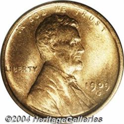 1909-S 1C S Over Horizontal S MS65 Red PCGS.