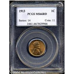 1913 1C MS66 Red PCGS.
