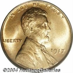 1917 1C MS66 Red PCGS.