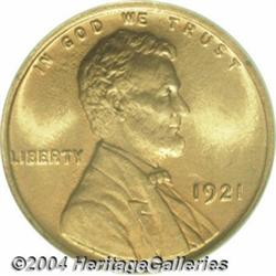 1921 1C MS66 Red PCGS.