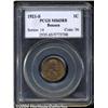 Image 1 : 1921-S 1C MS65 Red and Brown PCGS.