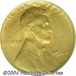 1922-D 1C Weak D MS63 Red and Brown PCGS.