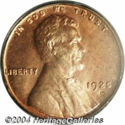 1925-D 1C MS65 Red PCGS.