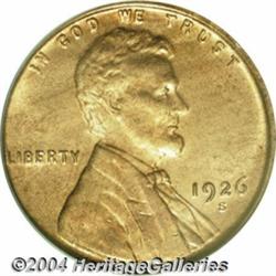 1926-S 1C MS64 Red PCGS.