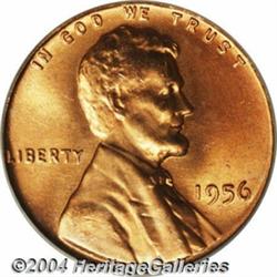 1956 1C MS67 Red PCGS.