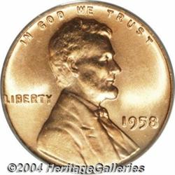 1958 1C MS67 Red PCGS.