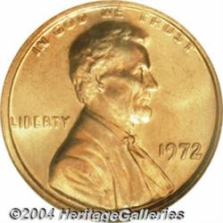 1972/72 1C Doubled Die MS67 Red NGC.