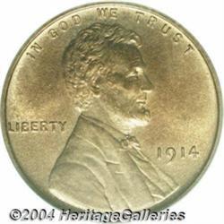 1914 1C PR65 Red PCGS.