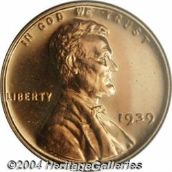 1939 1C PR67 Red PCGS.