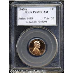 1969-S 1C PR69 Deep Cameo PCGS.