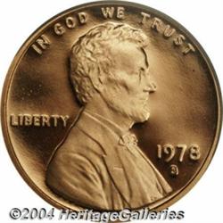 1978-S 1C PR70 Deep Cameo PCGS.