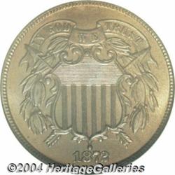 1872 2C PR67 <IMG height=10 alt="" src="/images/star.gif" width=10 border=0> Red and Brown NGC.