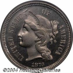 1873 3CN Closed 3 PR66 Cameo NGC.