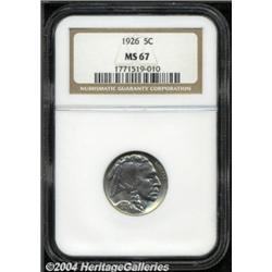 1926 5C MS67 NGC.