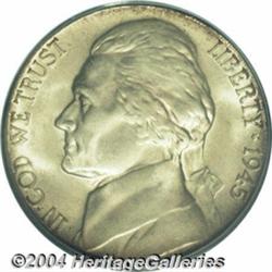 1945-P 5C MS67 Full Steps PCGS.