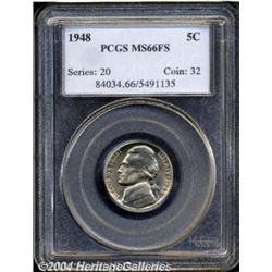 1948 5C MS66 Full Steps PCGS.