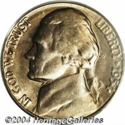 1954-S 5C MS65 Full Steps PCGS.