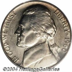 1960 5C MS65 Full Steps PCGS.