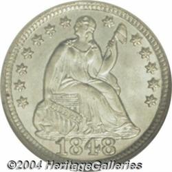 1848 H10C Large Date MS66 NGC.