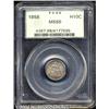 Image 1 : 1858 H10C MS66 PCGS.